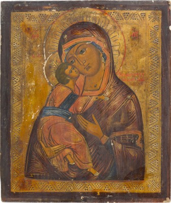 Picture IKONE MIT DER GOTTESMUTTER VON WLADIMIR (WLADIMIRSKAJA)