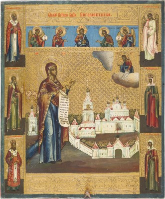 Picture IKONE MIT DER GOTTESMUTTER 'BOGOLUBSKAJA'