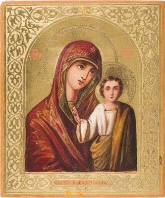 Bild IKONE MIT DER GOTTESMUTTER VON KASAN (KASANSKAJA)