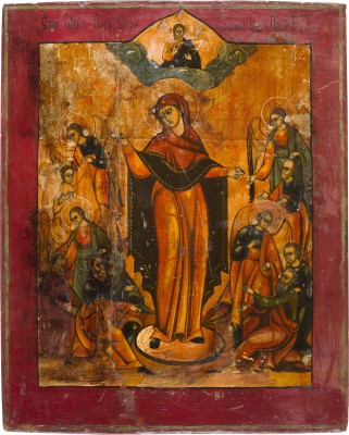 Picture IKONE MIT DER GOTTESMUTTER 'FREUDE ALLER LEIDENDEN'