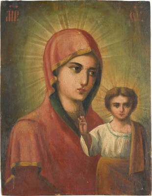 Bild IKONE MIT DER GOTTESMUTTER VON KASAN (KASANSKAJA)