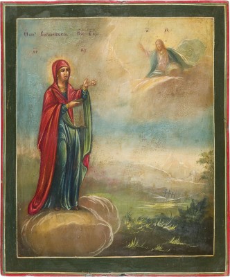 Picture IKONE MIT DER GOTTESMUTTER 'BOGOLUBSKAJA'
