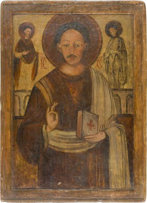 Bild GROSSFORMATIGE IKONE MIT CHRISTUS PANTOKRATOR