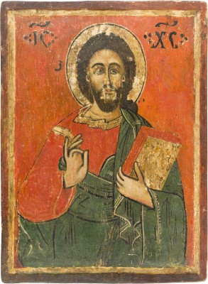 Picture GROSSFORMATIGE IKONE MIT CHRISTUS PANTOKRATOR