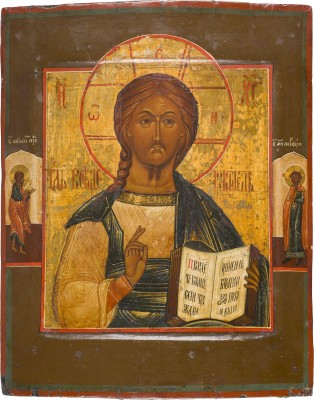 Bild IKONE MIT CHRISTUS PANTOKRATOR