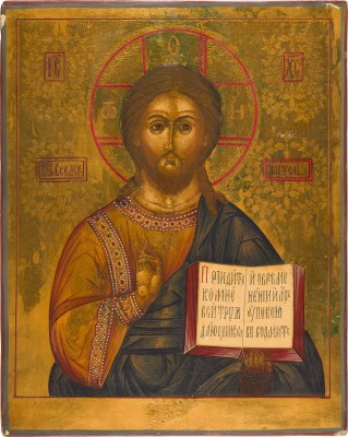Bild GROSSE IKONE MIT CHRISTUS PANTOKRATOR