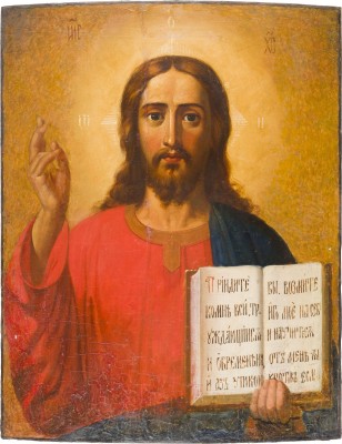Bild IKONE MIT CHRISTUS PANTOKRATOR