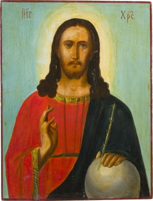 Picture IKONE MIT CHRISTUS DEM WELTENHERRSCHER