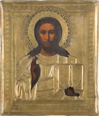 Bild IKONE MIT CHRISTUS PANTOKRATOR