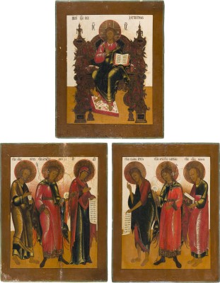 Auction 151<br>DREI GROSSE IKONEN: ERWEITERTE DEESIS