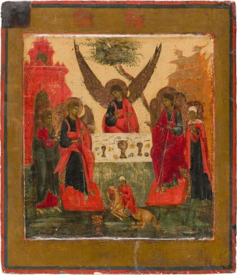 Picture IKONE MIT DER ALTTESTAMENTLICHEN DREIFALTIGKEIT