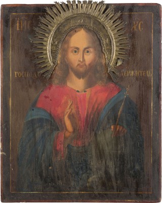 Bild IKONE MIT CHRISTUS PANTOKRATOR