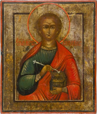 Picture IKONE MIT DEM HEILIGEN PANTELEIMON