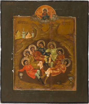 Picture IKONE MIT DEN SIEBEN SCHLÄFERN VON EPHESOS
