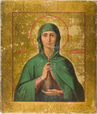 Picture IKONE MIT DER HEILIGEN MARIA MAGDALENA