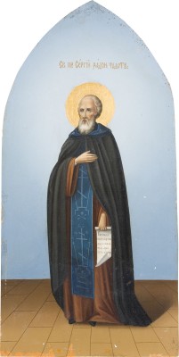 Picture GROSSE IKONE MIT DEM HEILIGEN SERGEJ VON RADONESCH