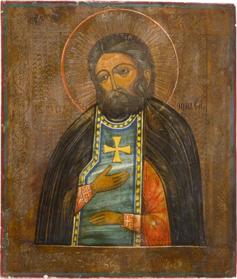 Picture IKONE MIT DEM HEILIGEN SERAFIM VON SAROW