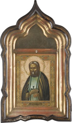 Bild IKONE MIT DEM HEILIGEN SERAFIM VON SAROW IK KIOT