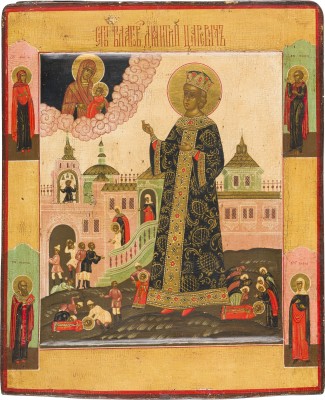 Picture IKONE MIT DEM ZAREWITSCH DMITRI VON UGLITSCH