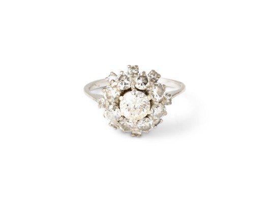 Picture RUNDER DIAMANT RING