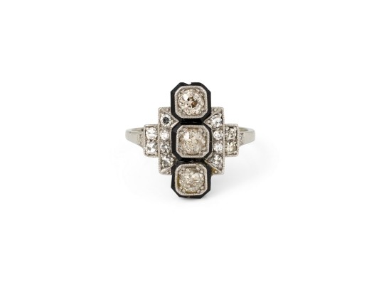 Picture GROßER ART DÉCO RING