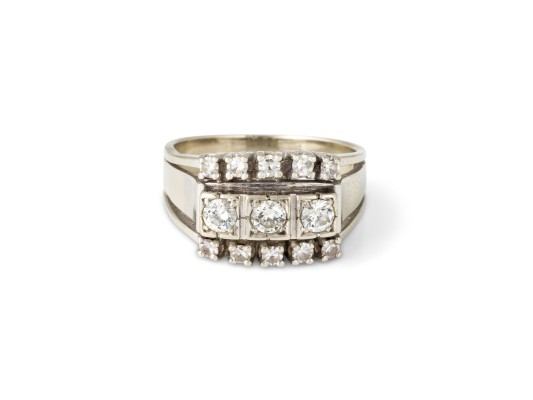 Bild BREITER DIAMANT RING