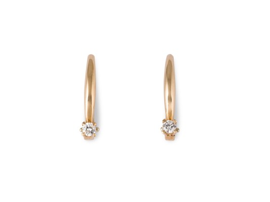 Bild KLASSISCHE BRILLANT OHRRINGE