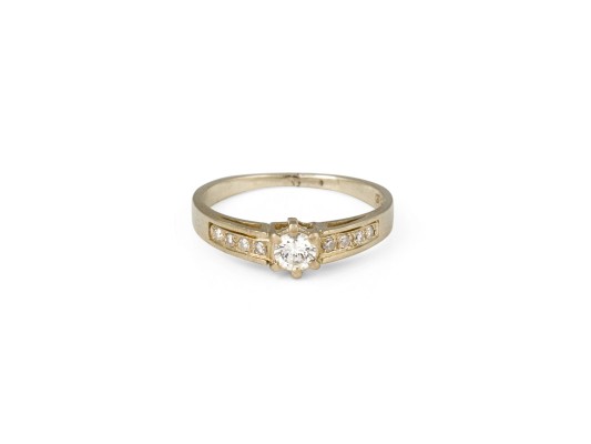 Picture KLASSISCHER DIAMANT RING