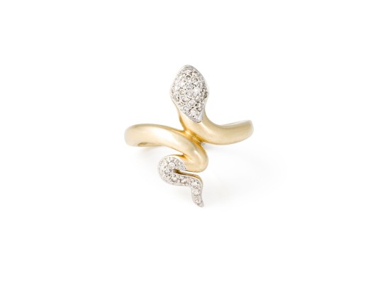 Bild SCHLANGEN DIAMANT RING