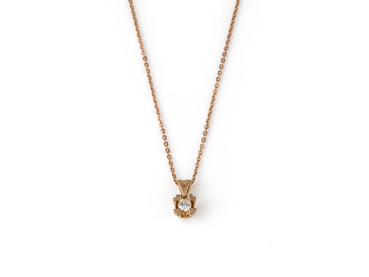 Bild SOLITÄR ANHÄNGER AN COLLIER