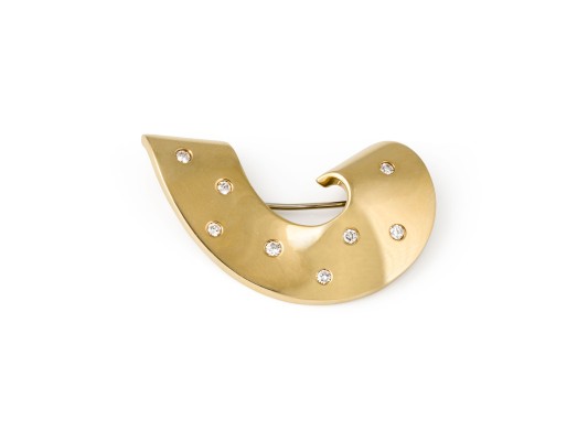 Bild NOTENSCHLÜSSEL BROSCHE