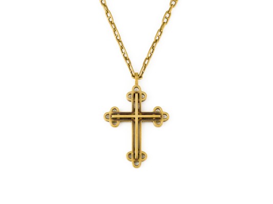 Bild MASSIVES KREUZ COLLIER