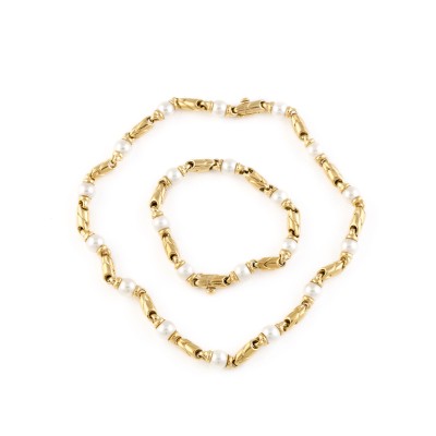 Bild 'BVLGARI' - PASSO DOPPIO COLLIER & ARMBAND