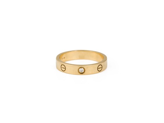 Auction 153<br>'CARTIER' LOVE RING MIT EINEM DIAMANTEN