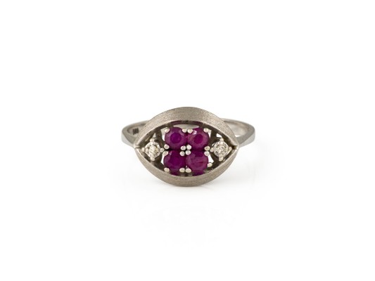 Bild RUBIN DIAMANT RING
