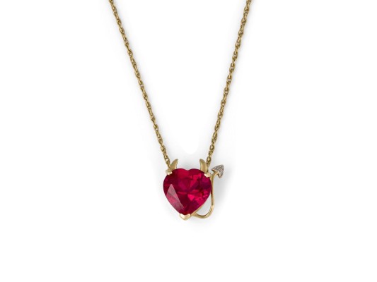 Bild TEUFEL HERZ COLLIER