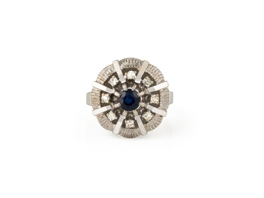 Picture SAPHIR DIAMANT RING