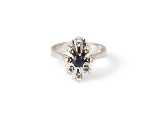 Bild SAPHIR DIAMANT RING