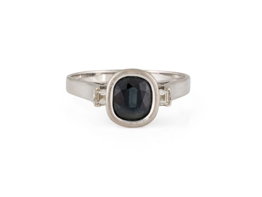 Bild SAPHIR DIAMANT RING