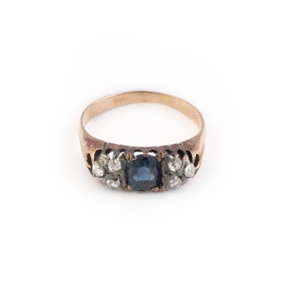 Picture HISTORISCHER SAPHIR RING