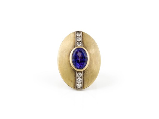 Auction 153<br>MATTIERTER TANSANIT COCKTAIL RING