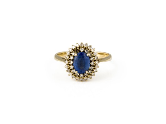 Picture FEINER SAPHIR ENTOURAGE RING