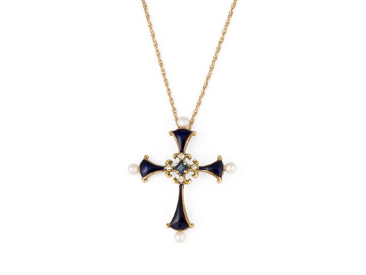 Bild 'FABERGÉ' MITTERNACHTS KREUZ COLLIER