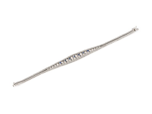 Picture VINTAGE SAPHIR ARMBAND