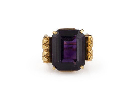 Auktion 153<br>AMETHYST RING AUS DER SAMMLUNG FRITZ NIESCHER