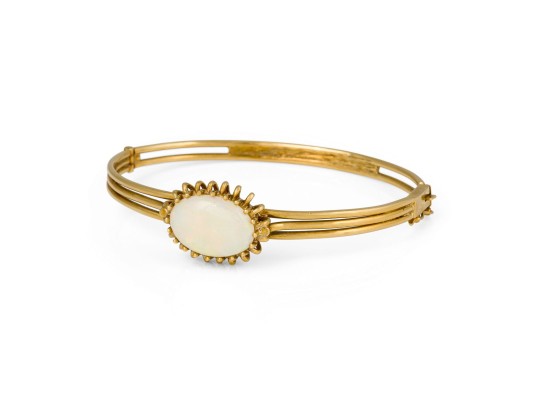 Picture OPAL ARMREIF GOLDSCHMIEDEARBEIT