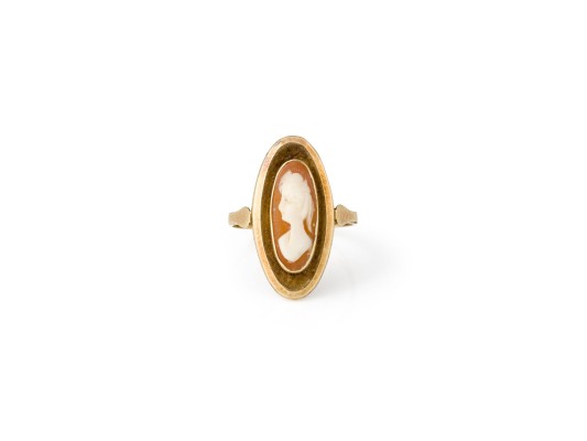 Picture OVALER KAMEE RING