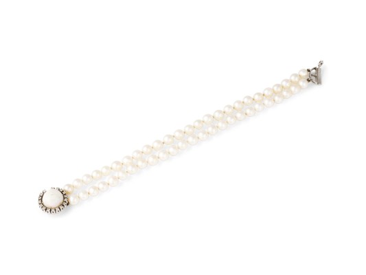 Bild PERLENARMBAND MIT OPAL VERSCHLUSS