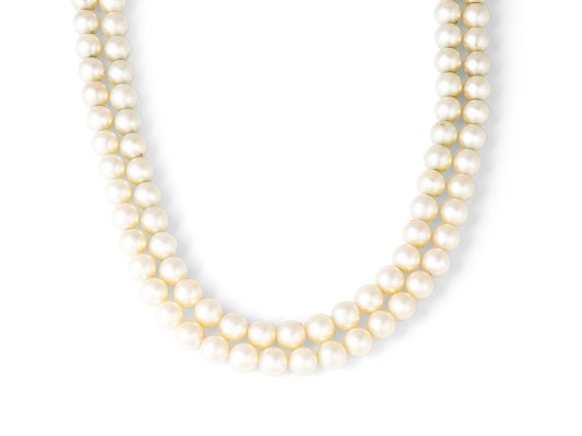Bild ZWEIREIHIGES AKOYA PERLEN COLLIER