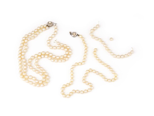 Picture KONVOLUT AUS 2 PERLEN COLLIERS